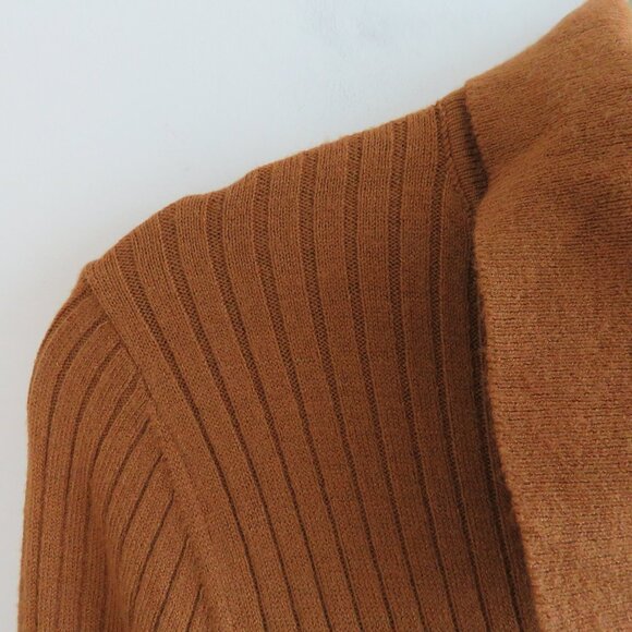 HEARTLOOM Dahlia Ribbed Knit Maxi Dress in Rust - Women's Size M NWT - Picture 8 of 16